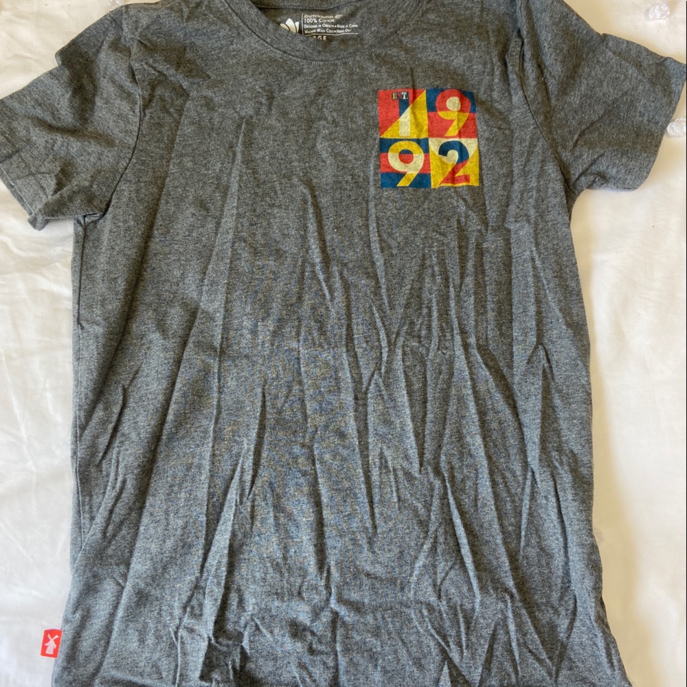 Dutch Bros graphic grey t-shirt